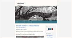 Desktop Screenshot of free-clinic.org